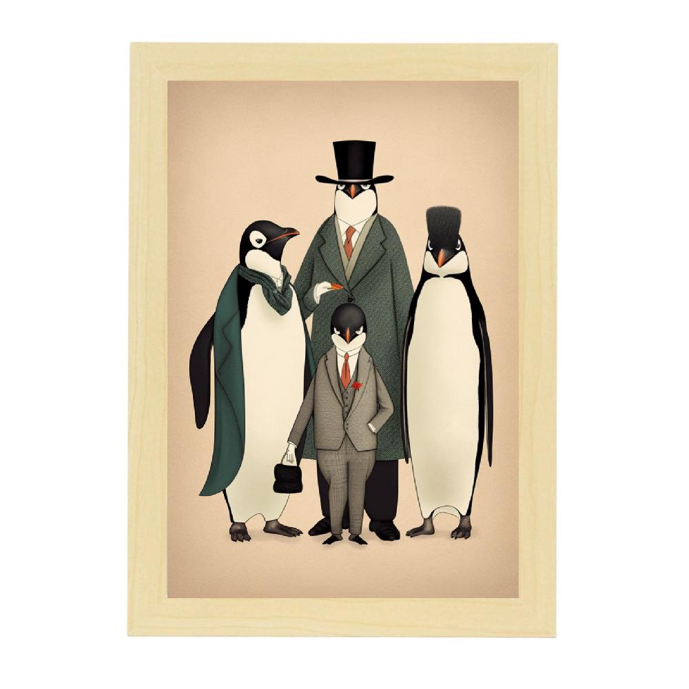 Nacnic Póster De Moda Pingüinos