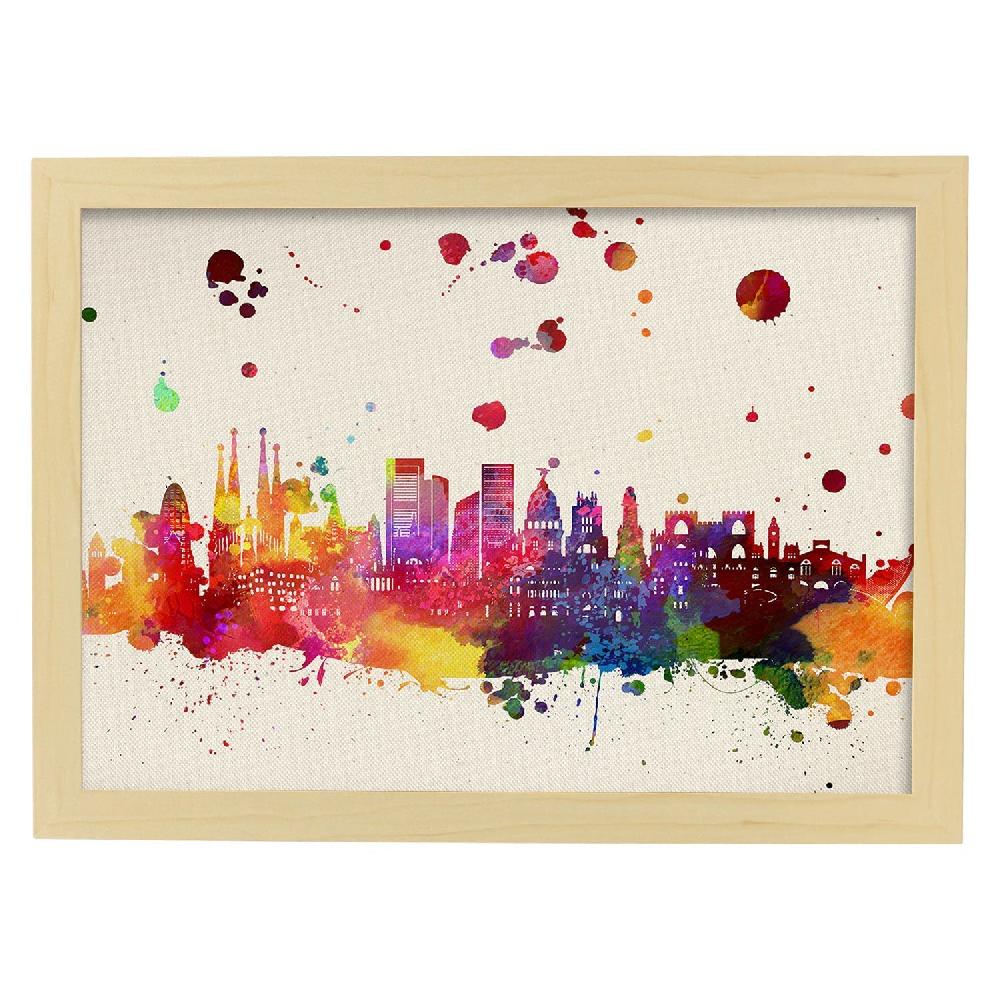 Nacnic Póster De Monumentos De España