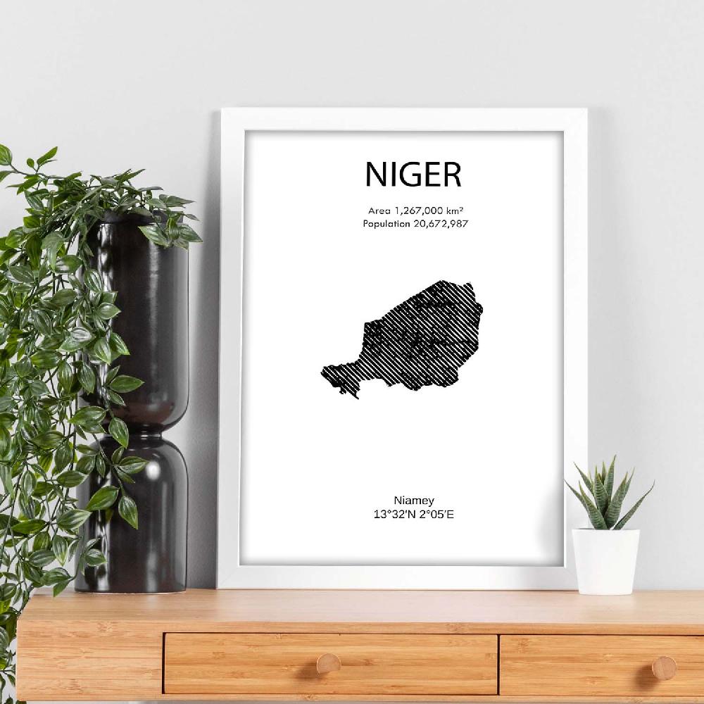 Nacnic Poster De Niger Mundo