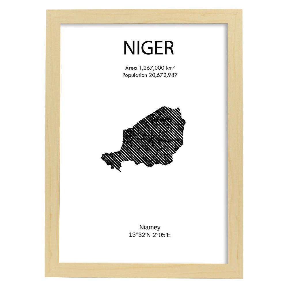 Nacnic Poster De Niger Mundo