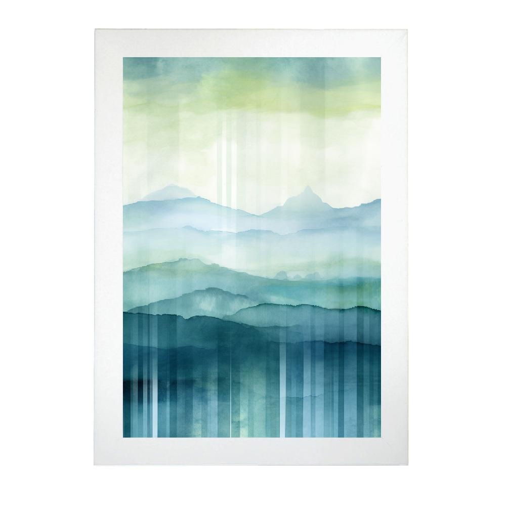 Nacnic Poster De Paisajes Serenos En Acuarela
