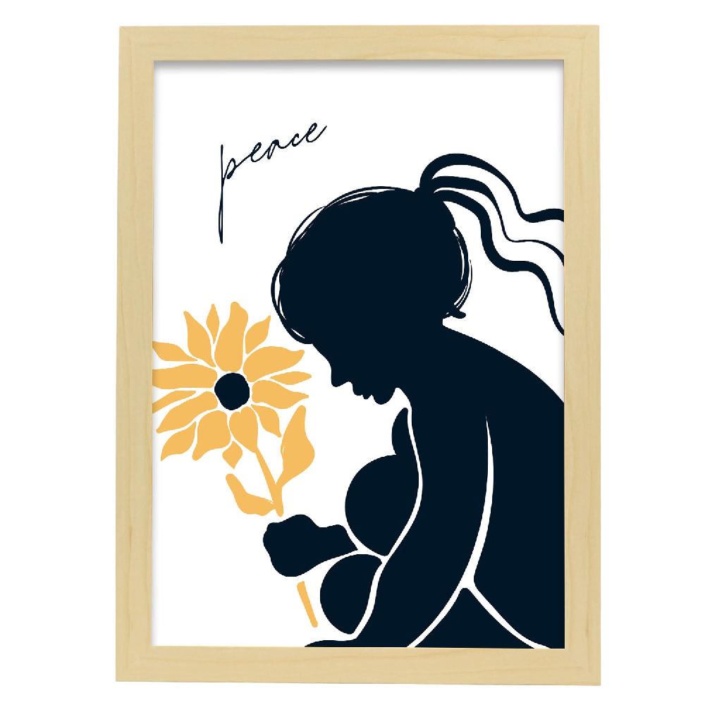 Nacnic Póster De Paz Para Los Niños