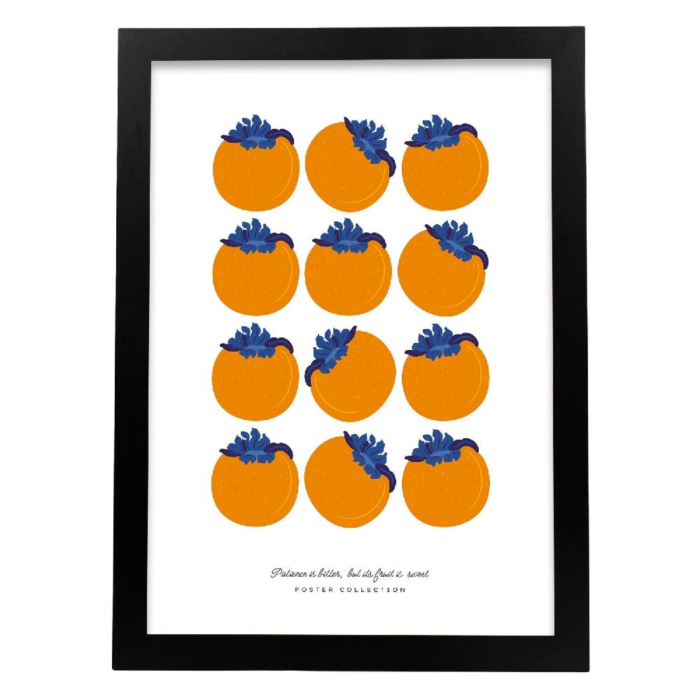Nacnic Póster De Persimmons 3x4