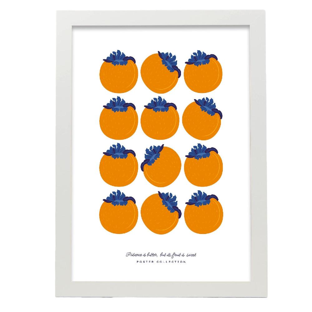 Nacnic Póster De Persimmons 3x4