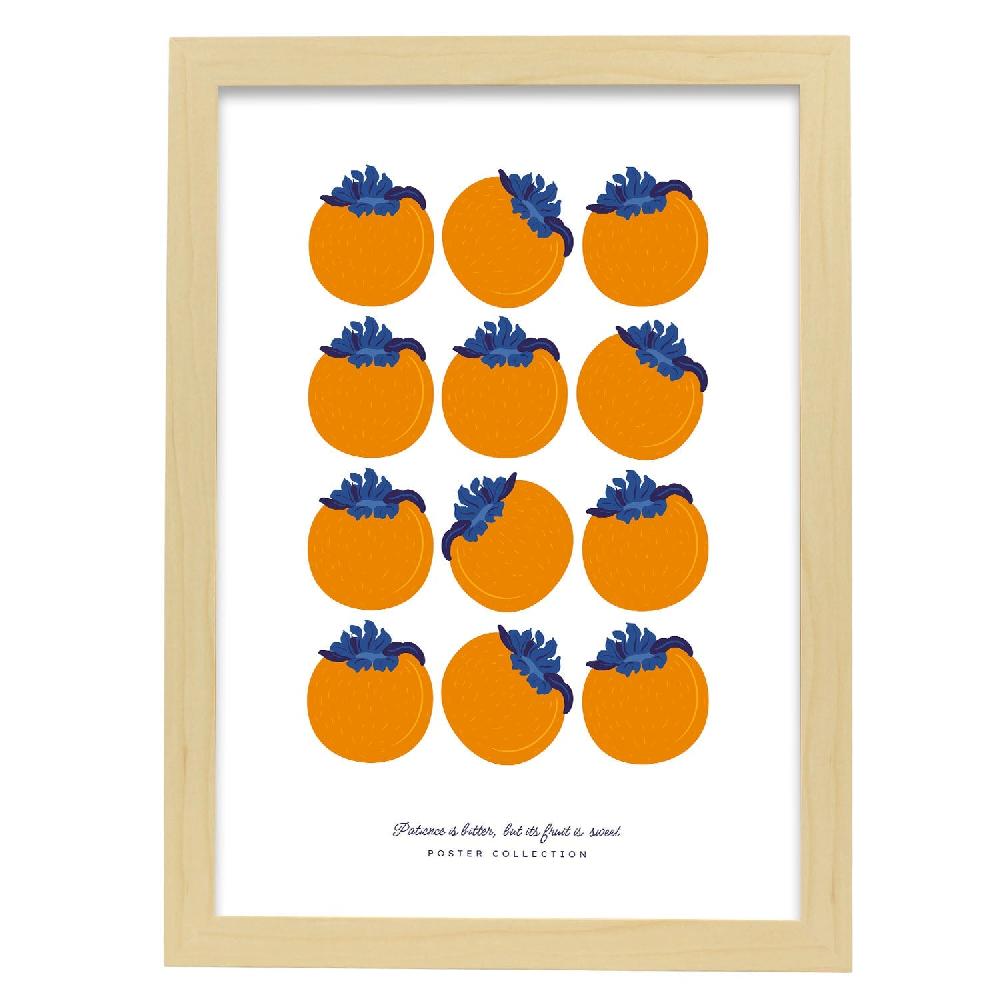 Nacnic Póster De Persimmons 3x4