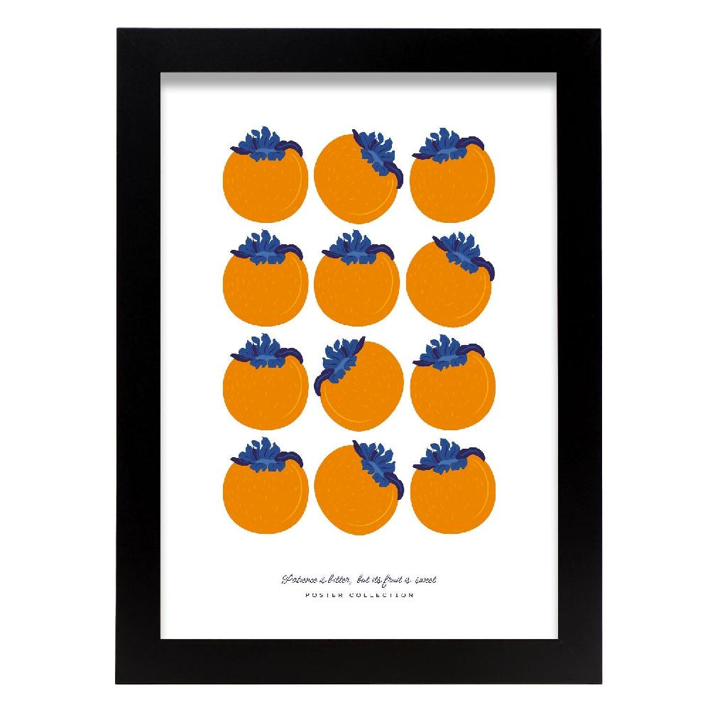 nacnic Póster de Persimmons 3x4