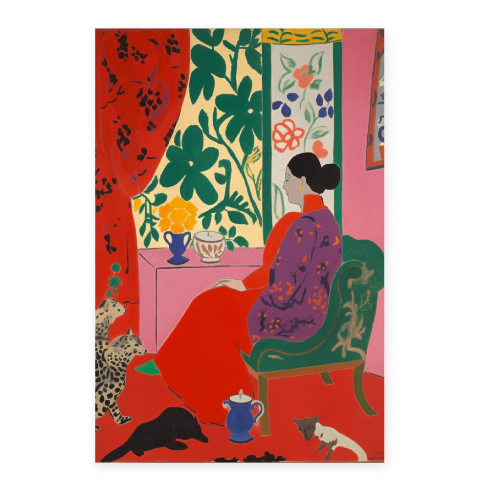 Nacnic Póster De Póster De Arte De Matisse