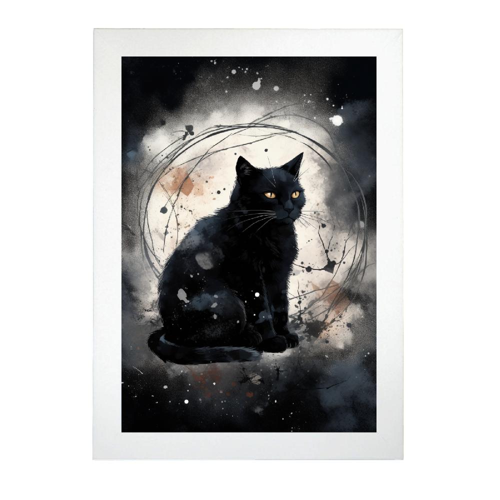 Nacnic Póster De Póster Sumi-e Surrealista