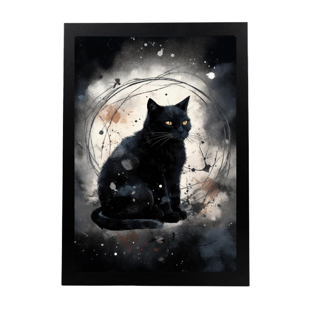 nacnic Póster de Póster sumi-e surrealista