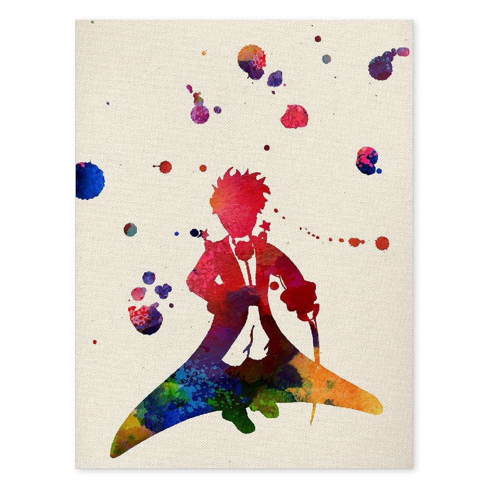 nacnic Póster de Principito en Acuarela