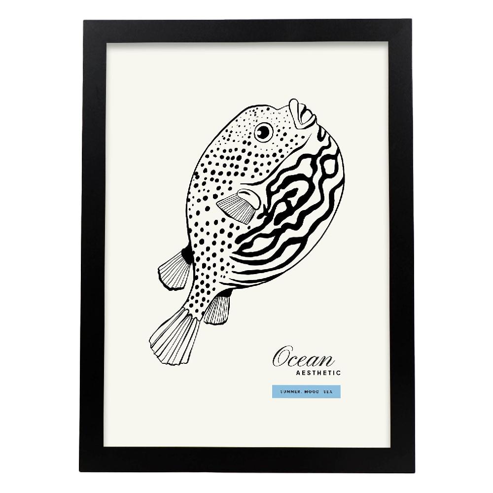 Nacnic Póster De Pufferfish