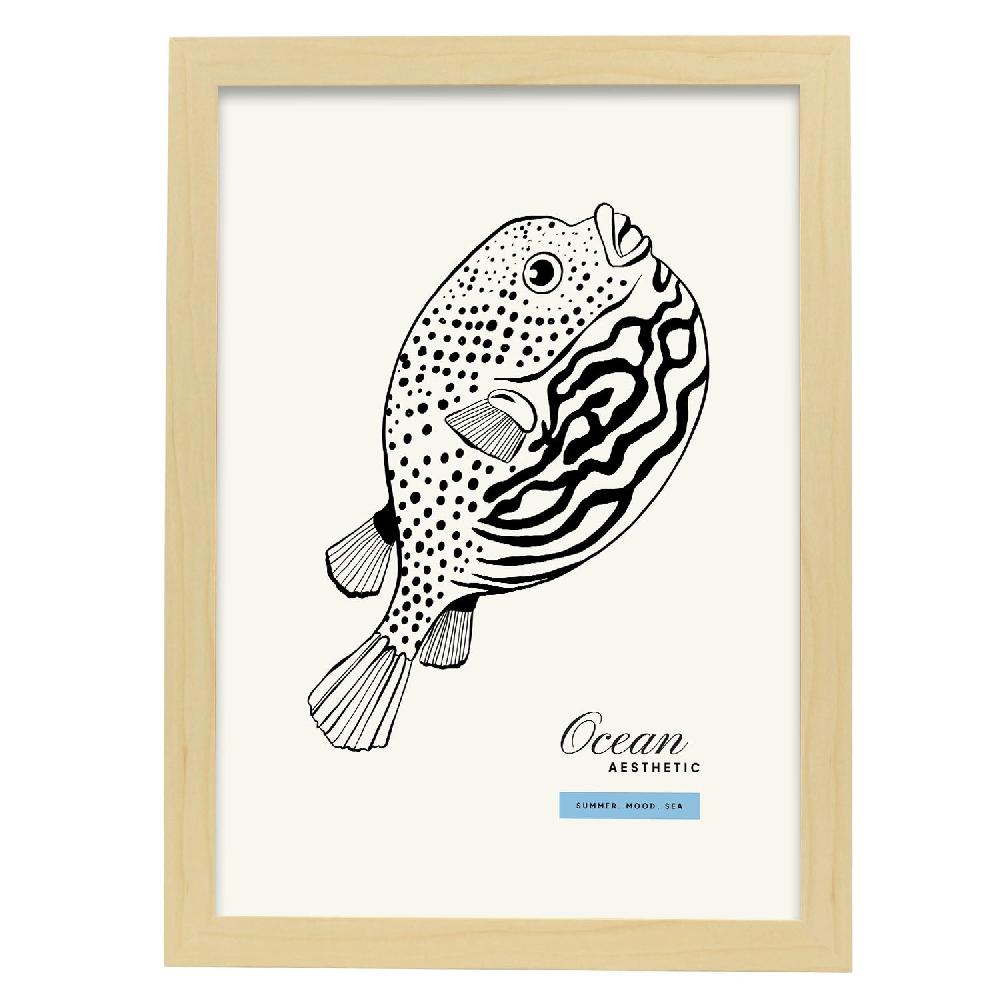 Nacnic Póster De Pufferfish