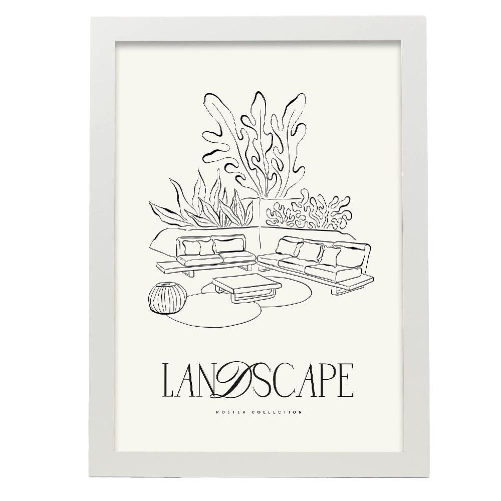 Nacnic Póster De Sala De Plantas