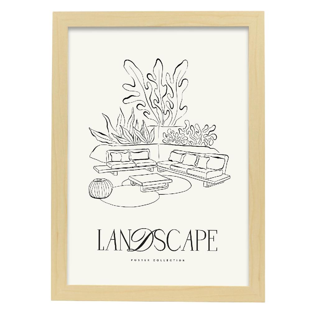 Nacnic Póster De Sala De Plantas