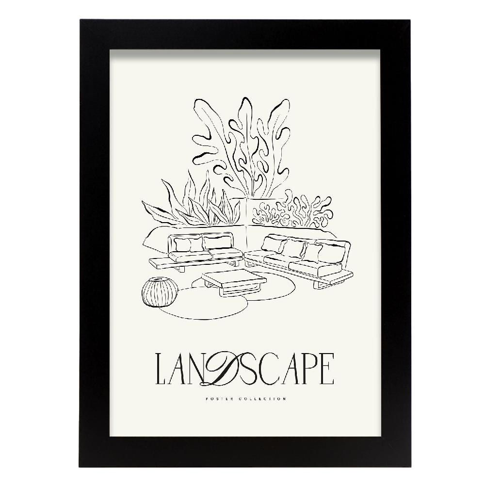 nacnic Póster de Sala de Plantas