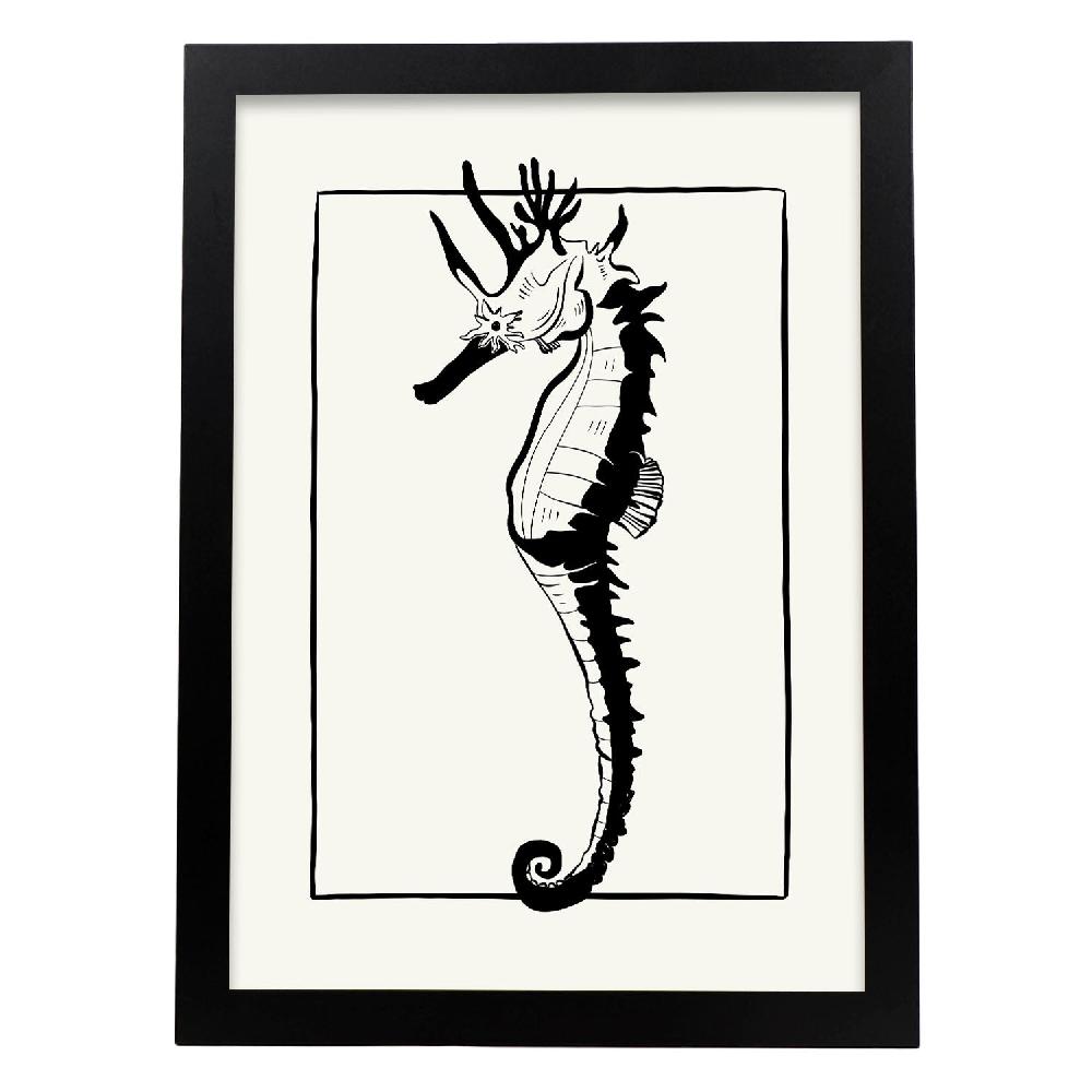 Nacnic Póster De Sea Horse