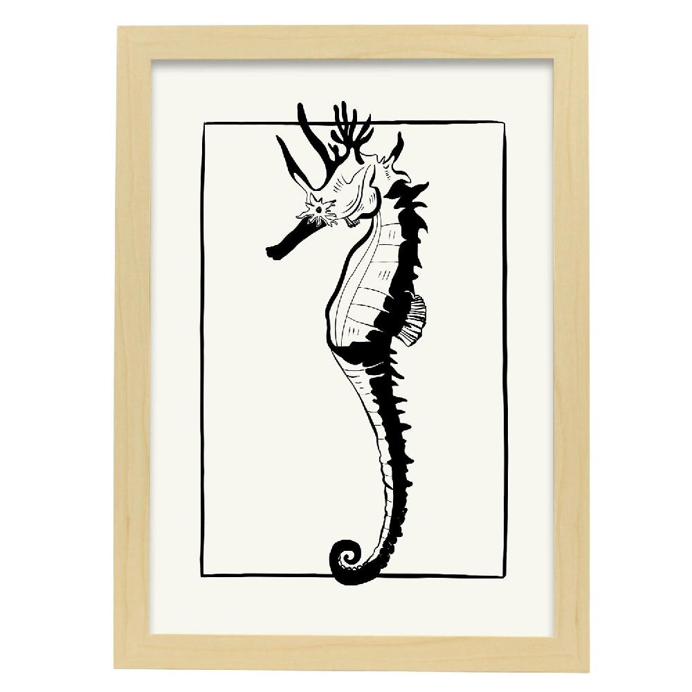 Nacnic Póster De Sea Horse