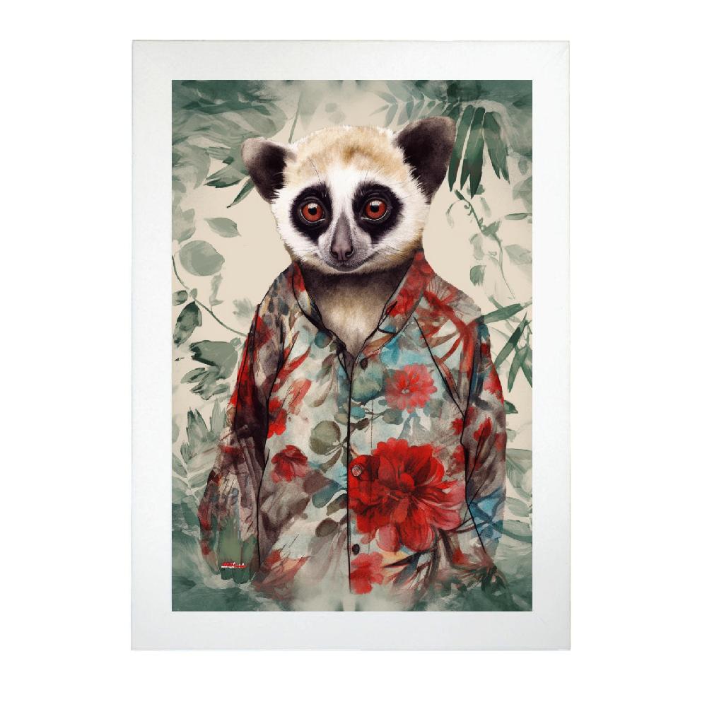 Nacnic Póster De Slow Lorises De Moda