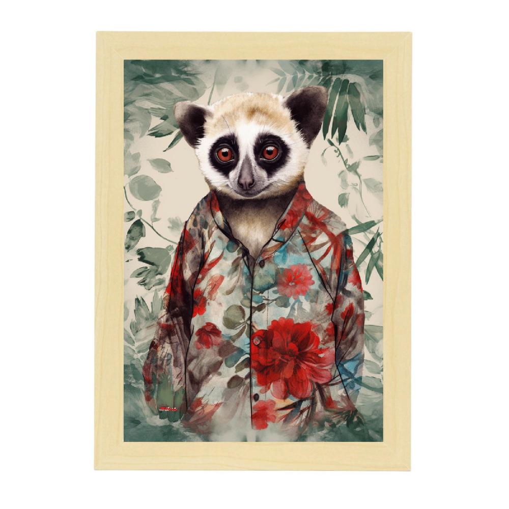 Nacnic Póster De Slow Lorises De Moda
