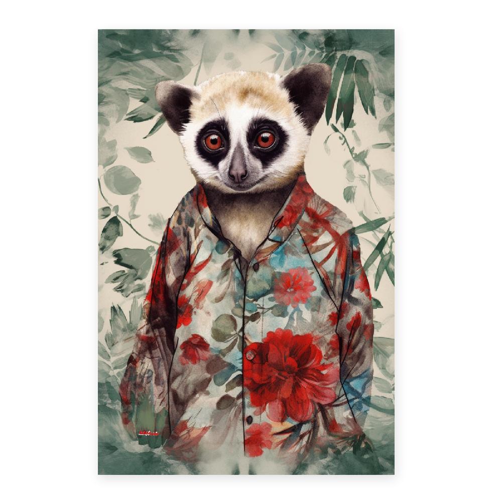 Nacnic Póster De Slow Lorises De Moda