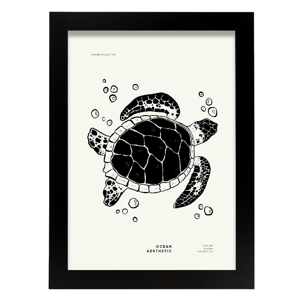 nacnic Póster de Tortuga Marina