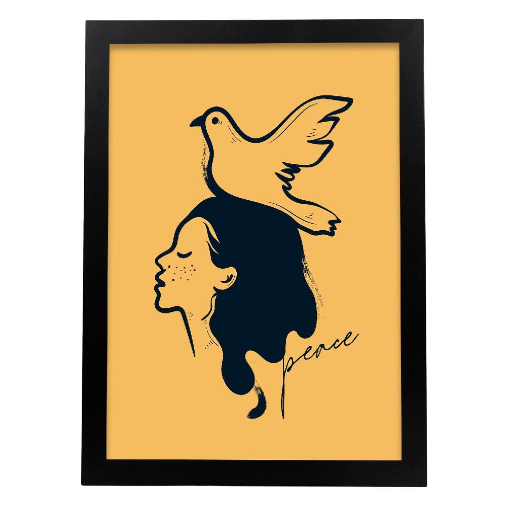 Nacnic "Póster De Tranquilidad Mental"