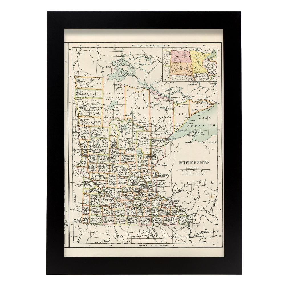 nacnic Póster de US states011 Minnesota