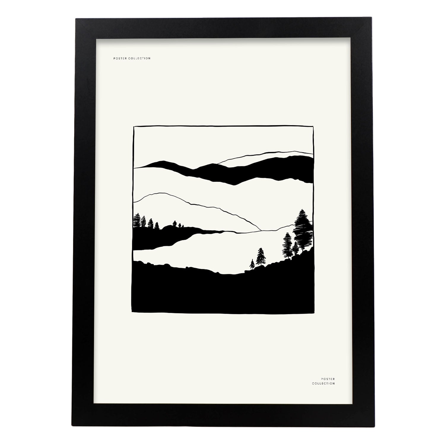 Nacnic Póster De Vista De La Cordillera