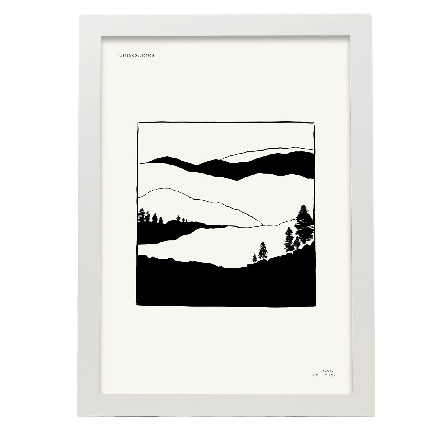 Nacnic Póster De Vista De La Cordillera