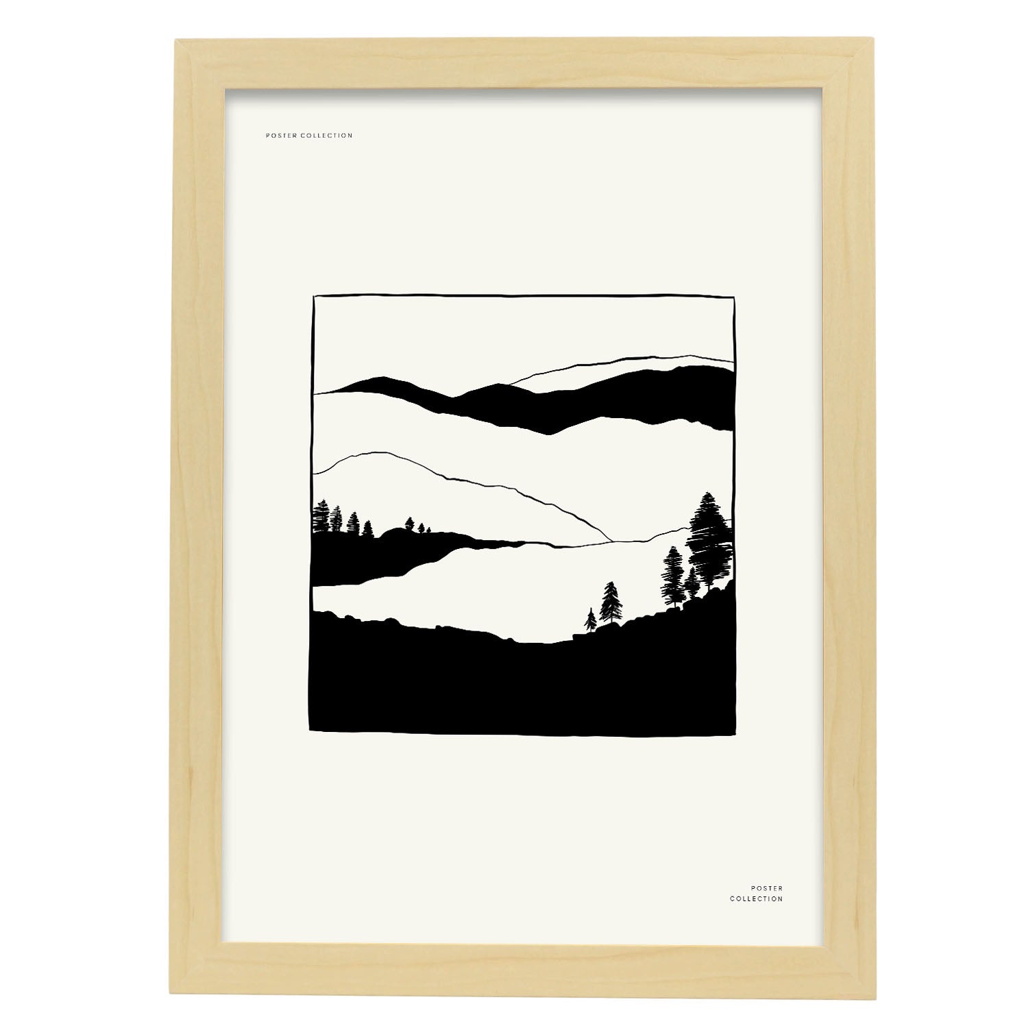 Nacnic Póster De Vista De La Cordillera