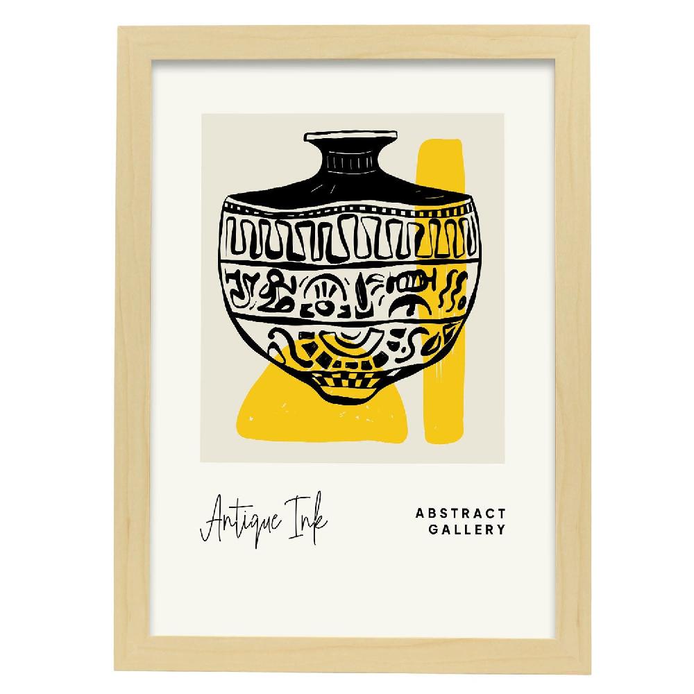 Nacnic Póster Del Antiguo Jarrón