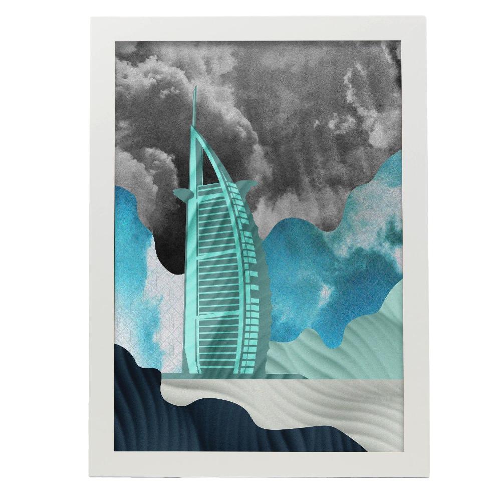 Nacnic Póster Del Burj Al Arab
