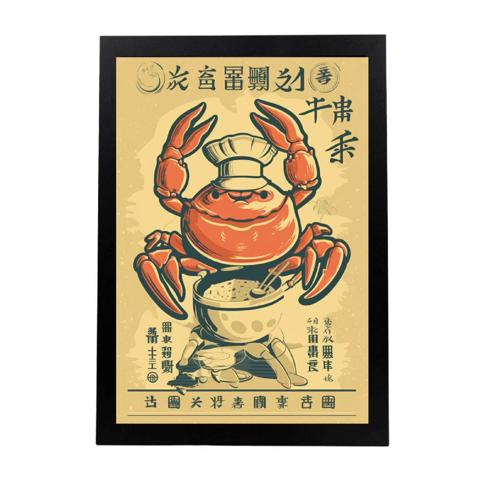 nacnic Póster del "Cangrejo Chef"