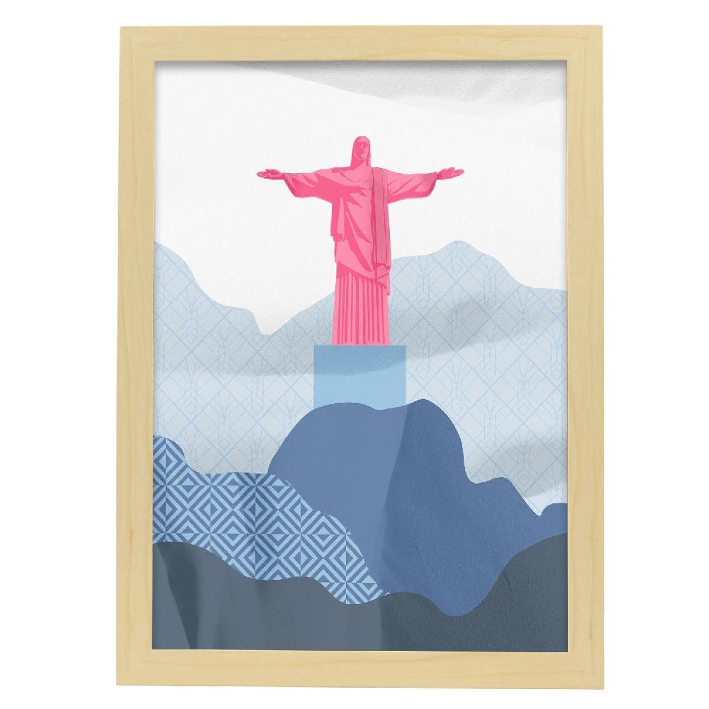 Nacnic Póster Del Cristo Redentor