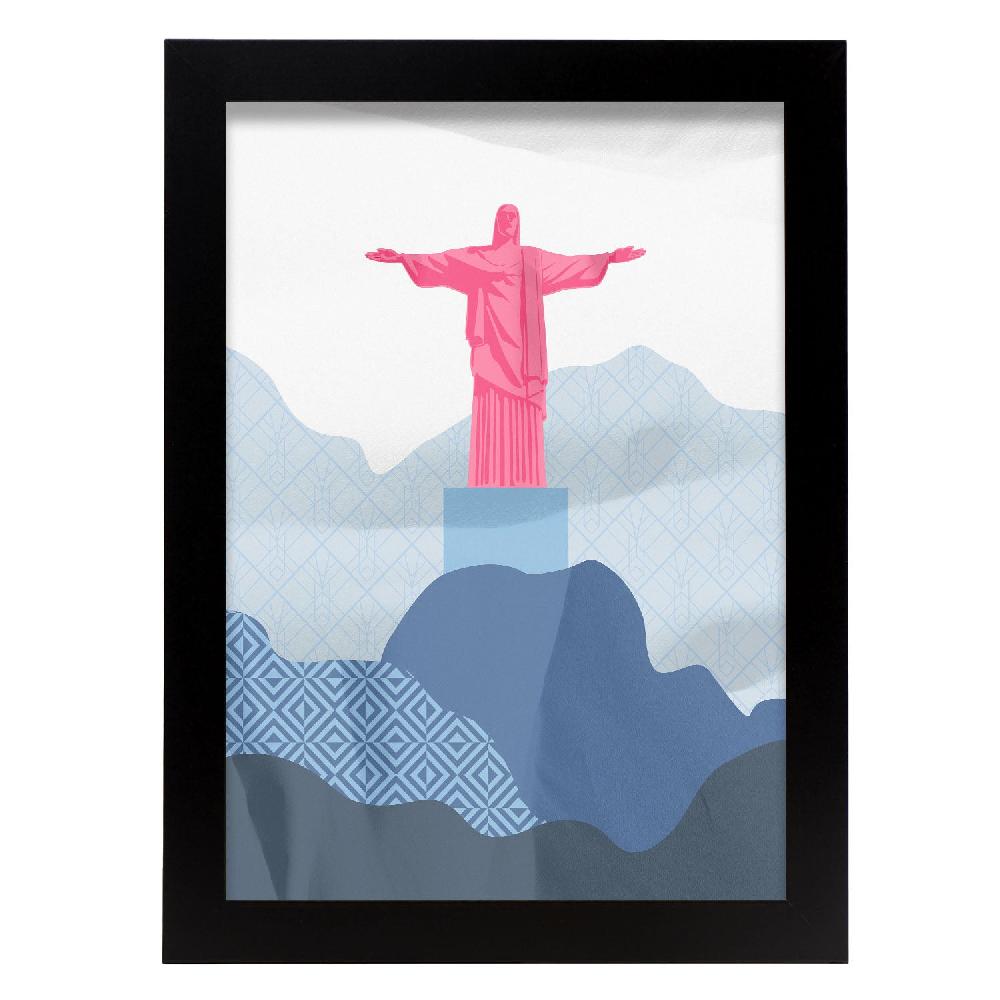 nacnic Póster del Cristo Redentor