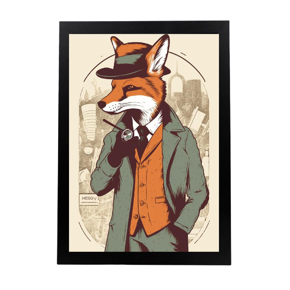 nacnic Póster del Detective Zorro