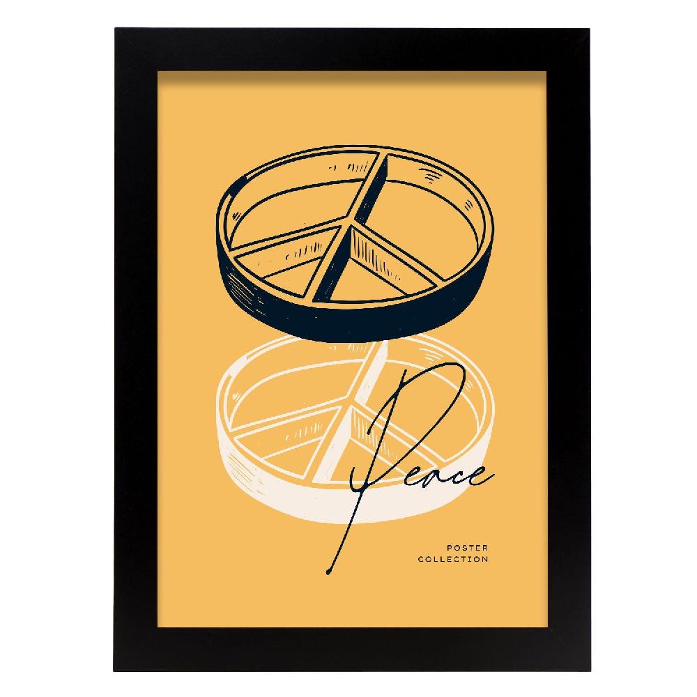 nacnic Póster del emblema de la paz