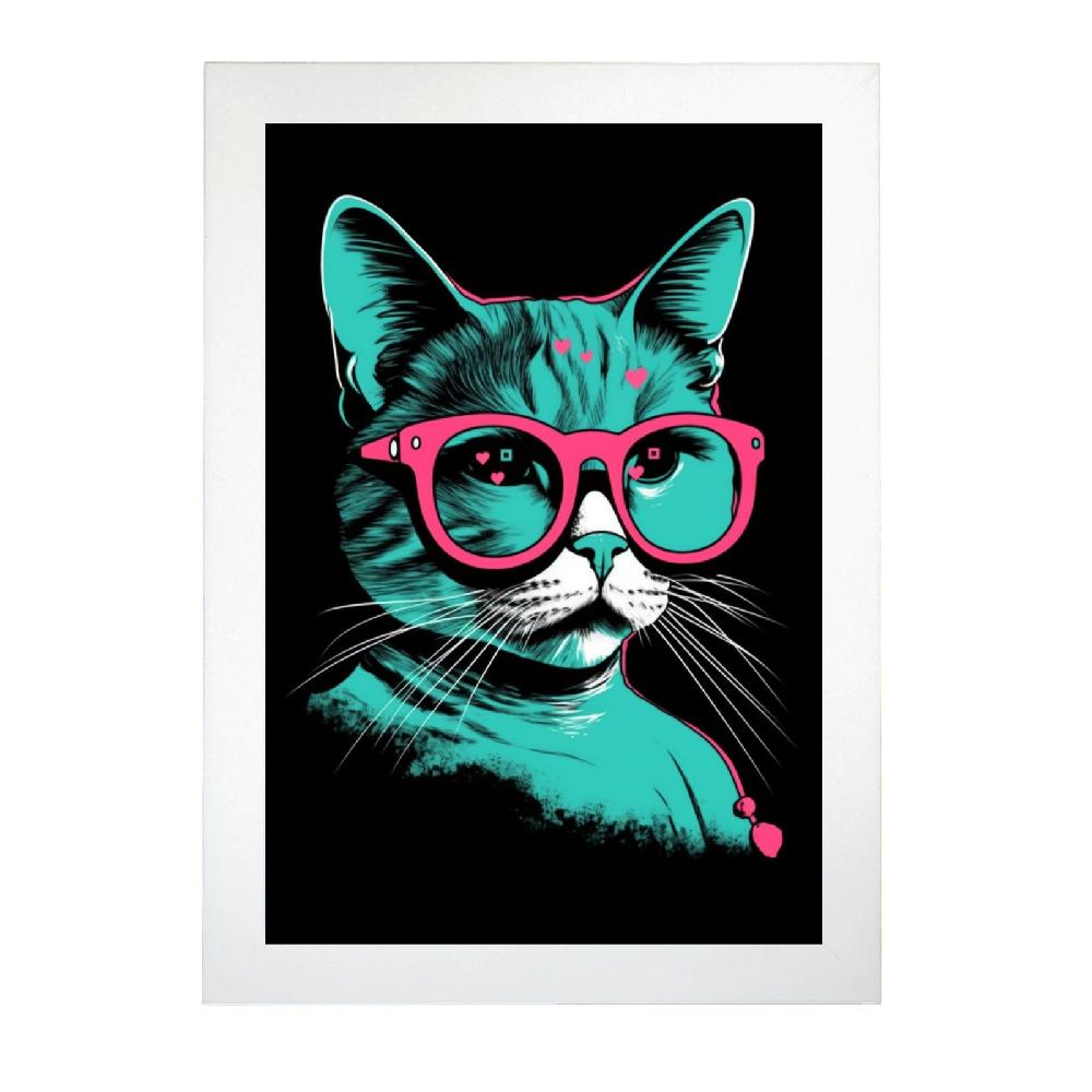 Nacnic Póster Del Impuesto De Gato