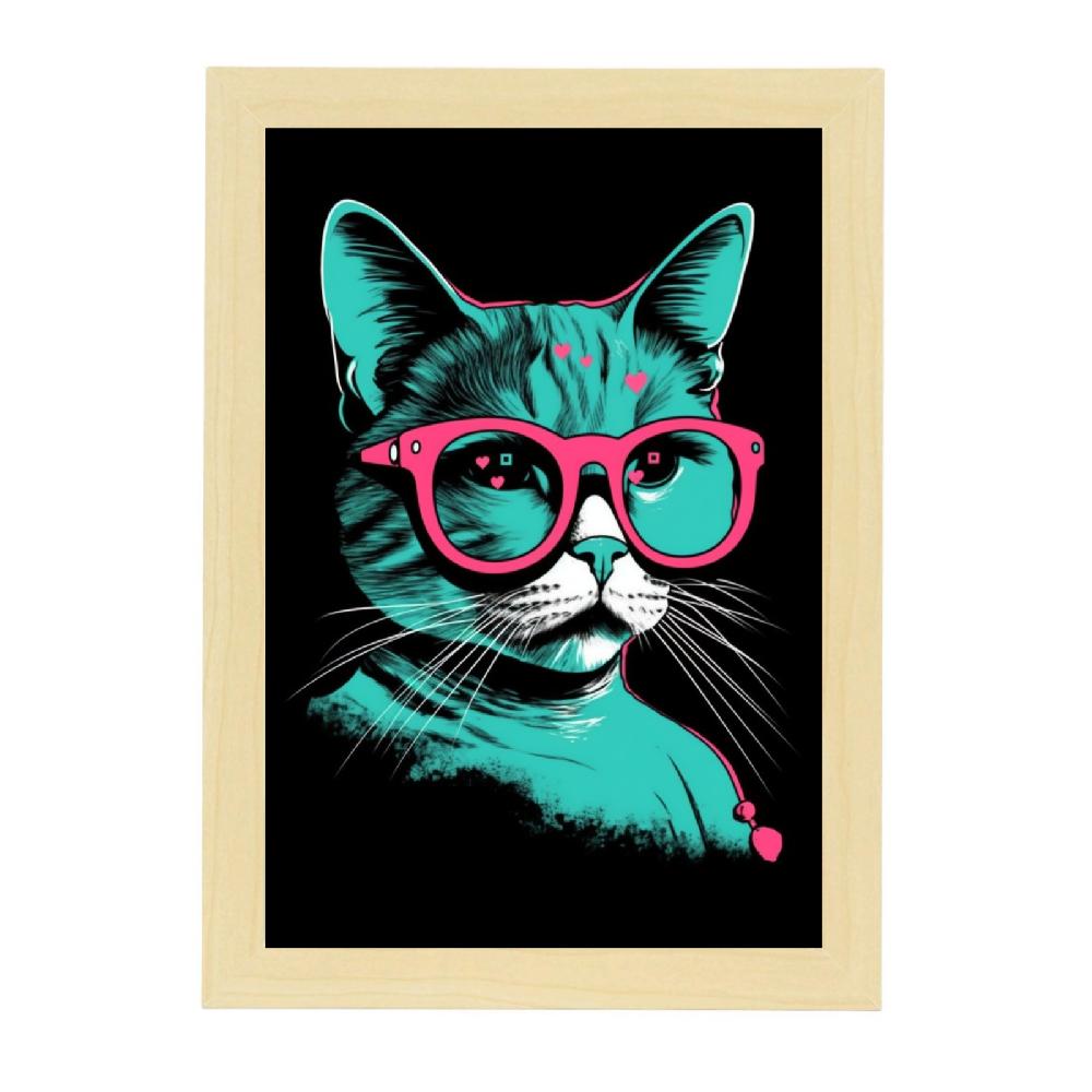 Nacnic Póster Del Impuesto De Gato