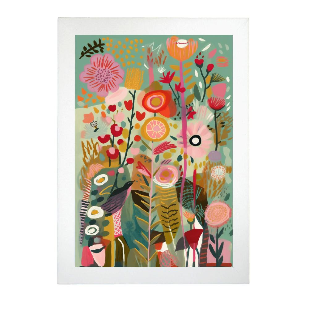 Nacnic Póster Del Jardín Juguetón