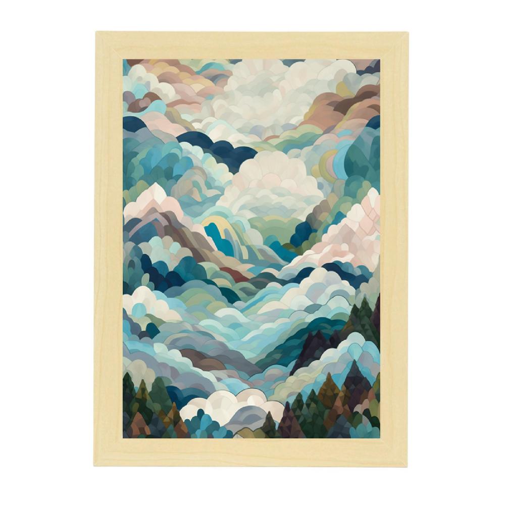 Nacnic Póster Del Paisaje Dramático