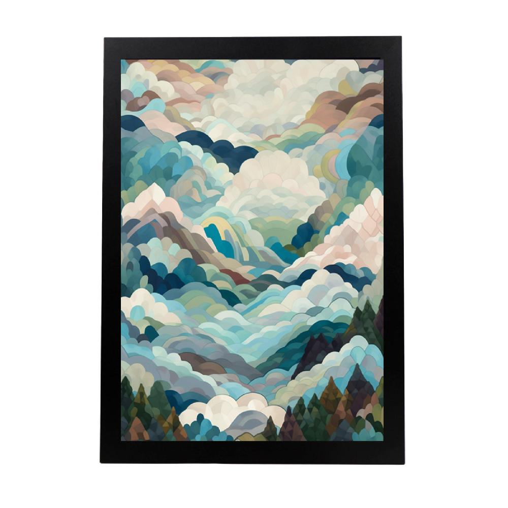 nacnic Póster del Paisaje Dramático
