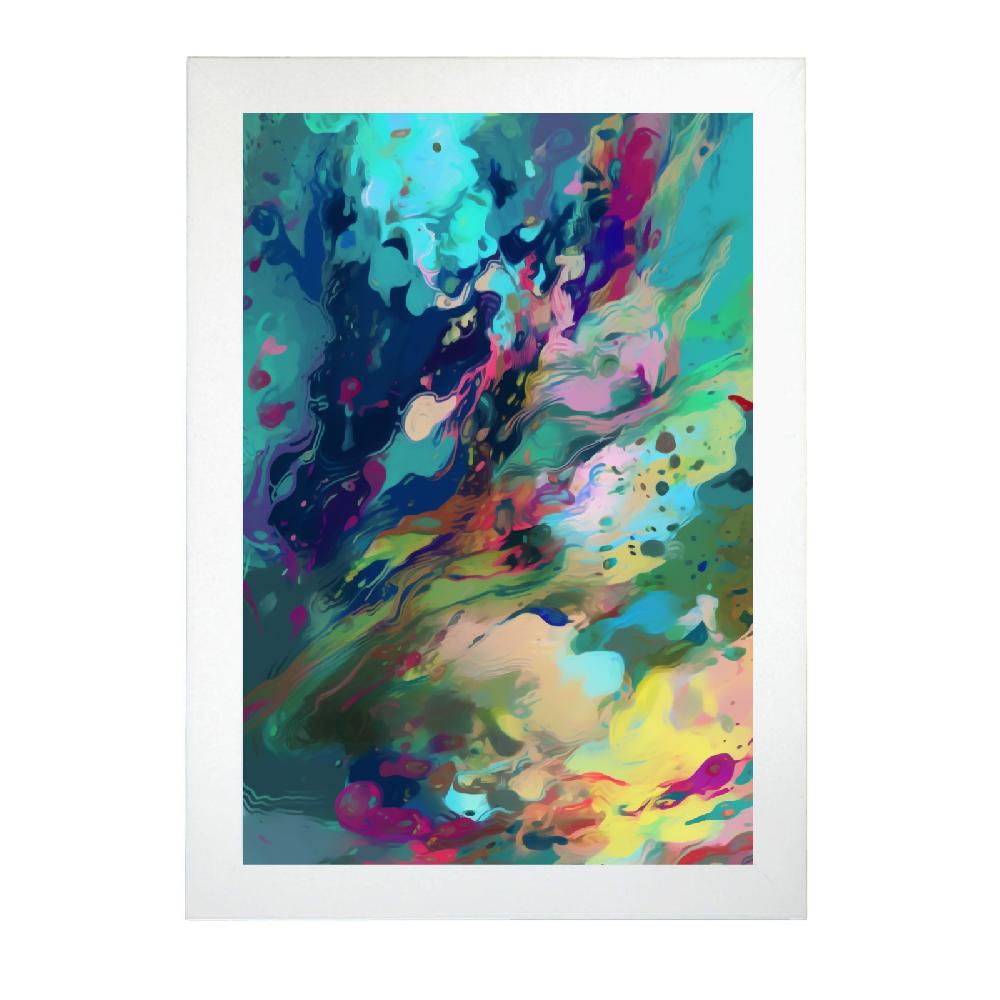 Nacnic Póster Del Paraíso Tropical Con B)