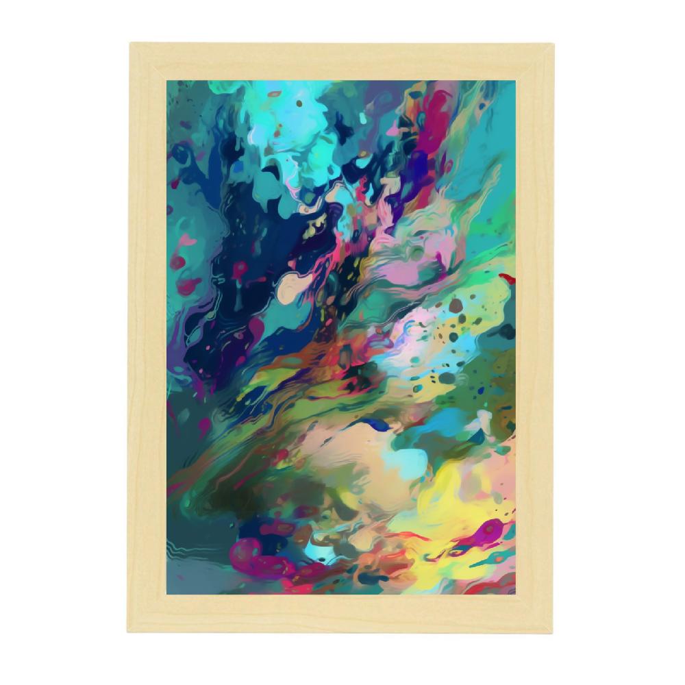 Nacnic Póster Del Paraíso Tropical Con B)