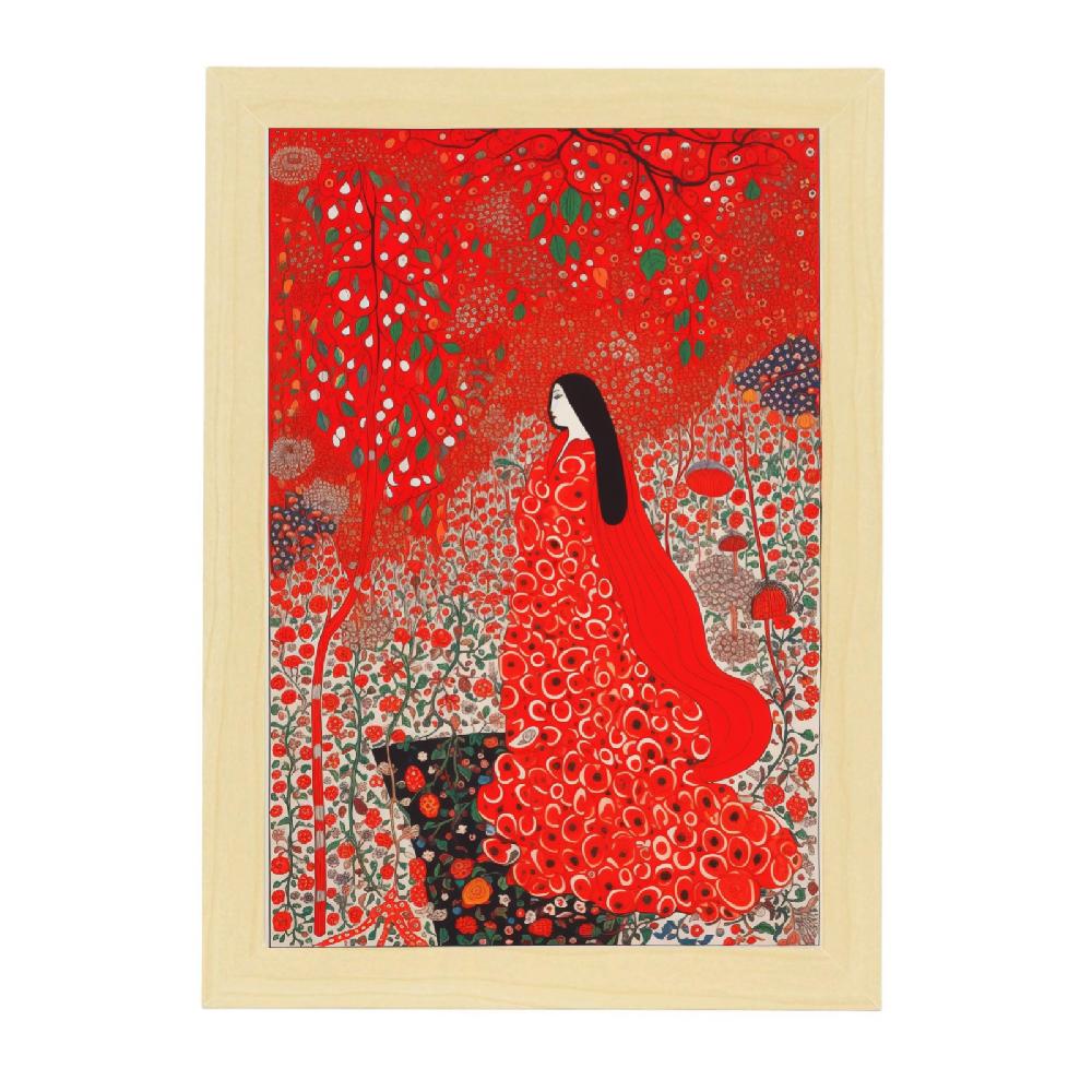 Nacnic Póster Detallado De Yayoi Kusama