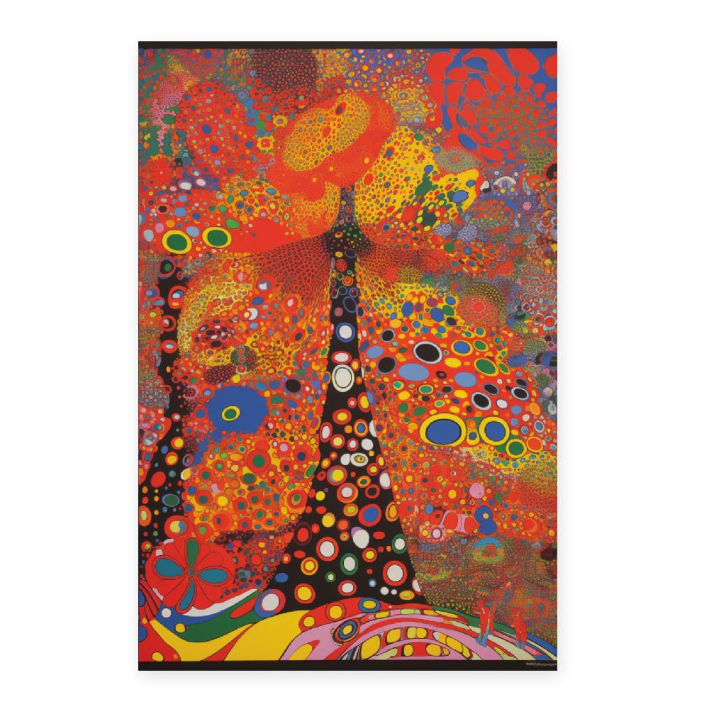 Nacnic Póster Detalle Exquisito Yayoi Kusama