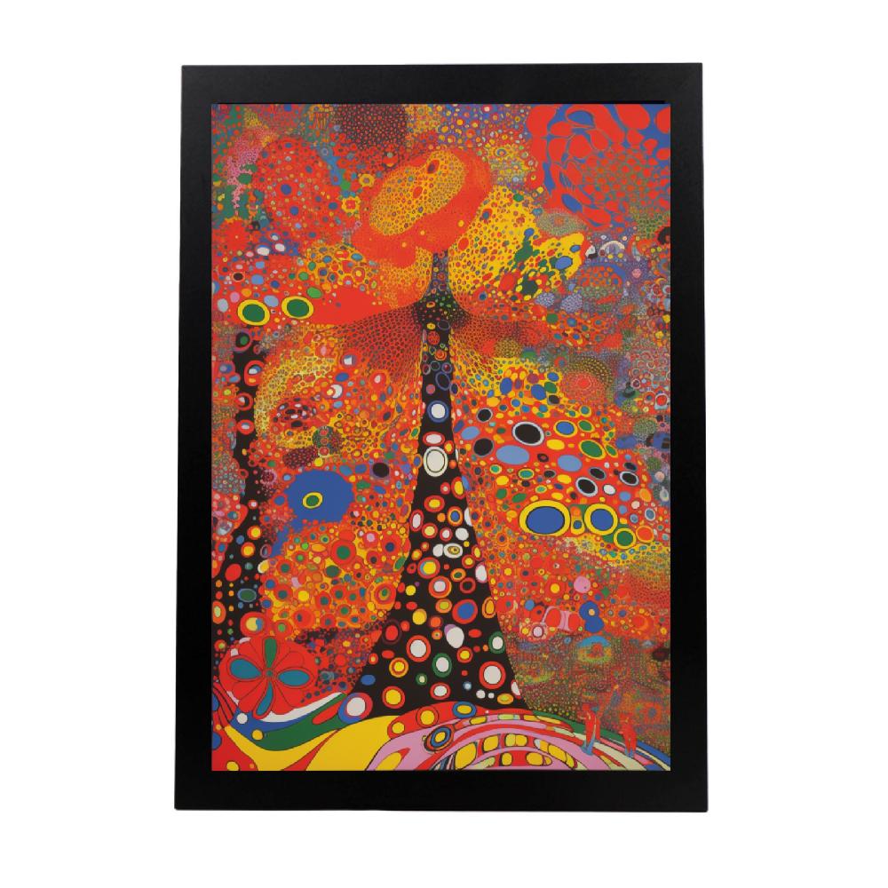 nacnic Póster Detalle Exquisito Yayoi Kusama