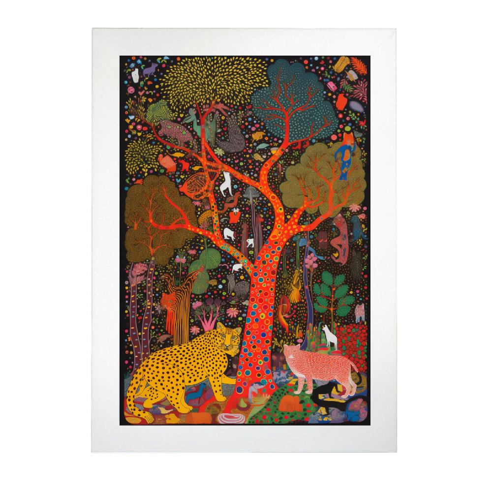 Nacnic Póster Detalles Exquisitos De Yayoi Kusama