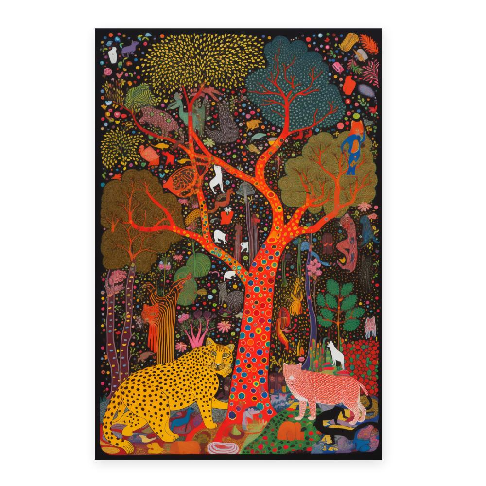 Nacnic Póster Detalles Exquisitos De Yayoi Kusama