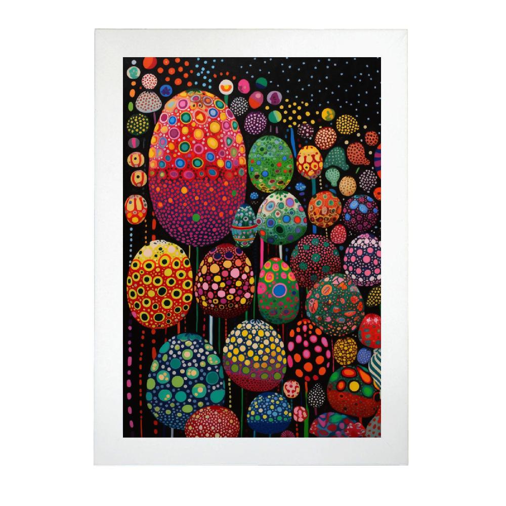 Nacnic Póster En 8k De Yayoi Kusama